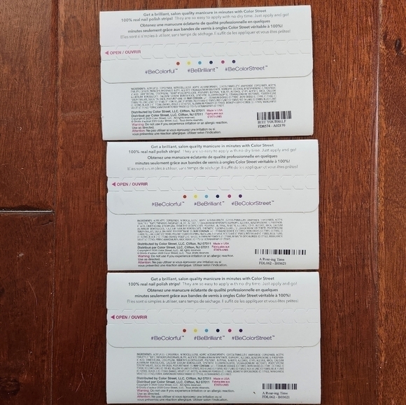 Three Color Street Nail Polish Strips Sets - Picture 5 of 5